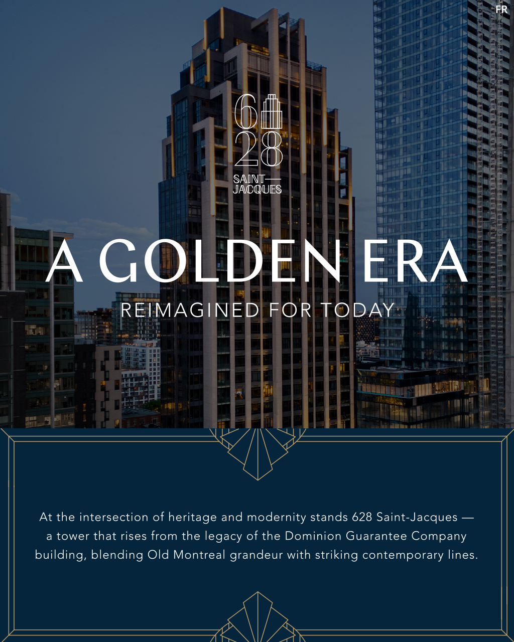 628 St-Jacques — Past & Present Campaign email newsletter