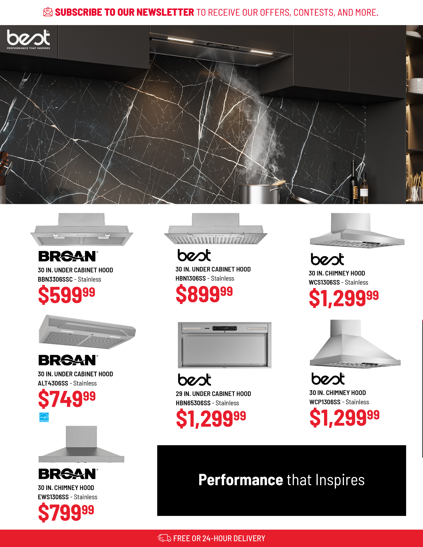 Corbeil flyer — Range Hoods — after refresh