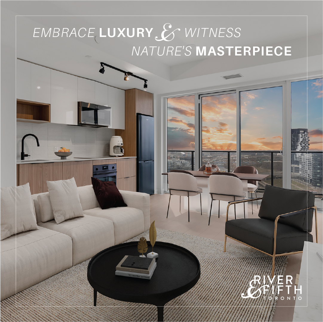 River & Fifth — Embrace Luxury & Witness Nature's Masterpiece digital ad
