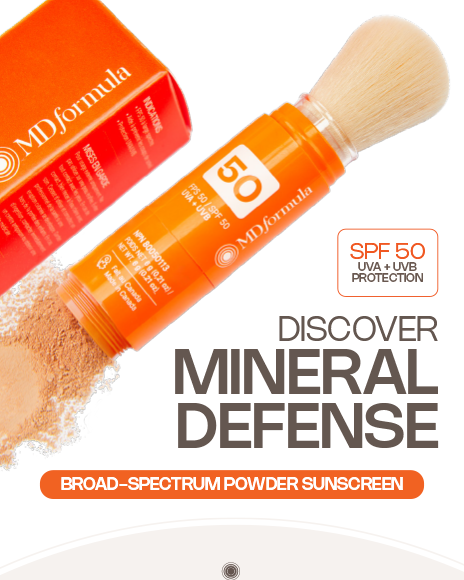 MD Formula Mineral Defense sunscreen newsletter